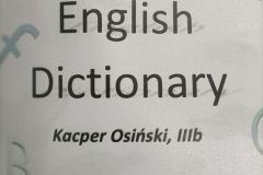 Konkurs "My English Dictionary”